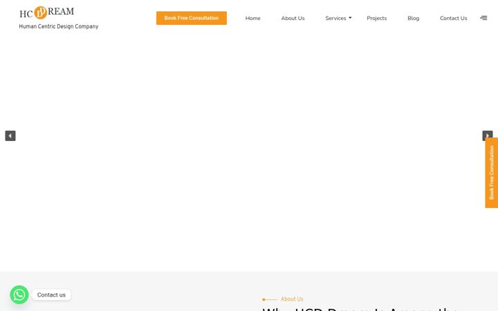 Screenshot of hcddream.com