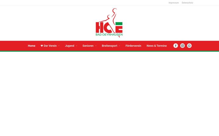 Screenshot of hce-bad-oeynhausen.de