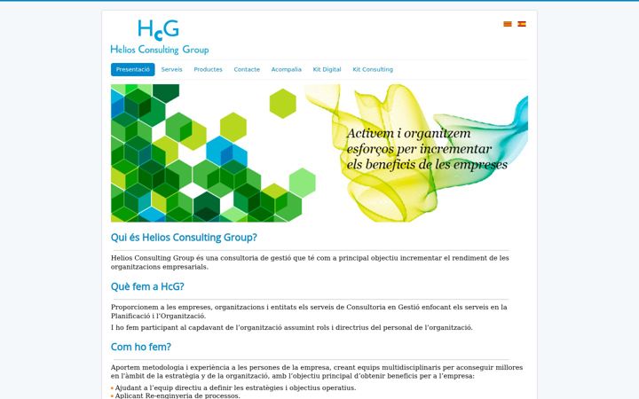 Screenshot of hcg.es