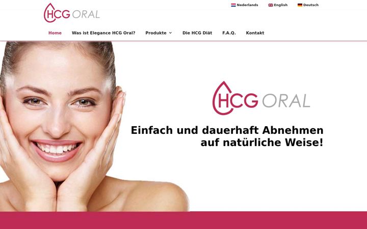 Screenshot of hcgoral.de