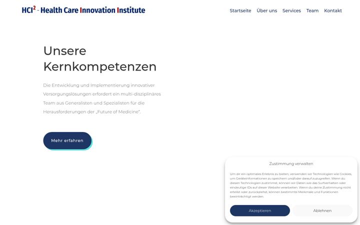 Screenshot of hci2.de