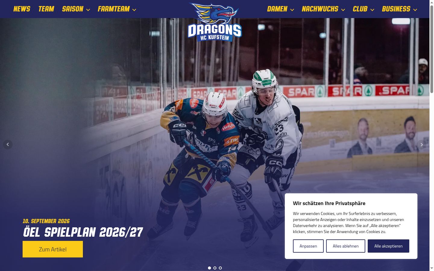 Sutikimo reklamjuostės, rodytos prieš bet kokią sąveiką, ekrano kopija
