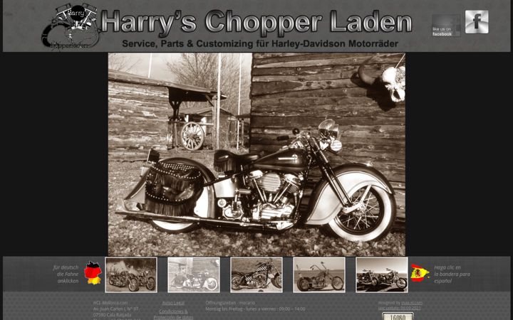 Screenshot of hcl-mallorca.com