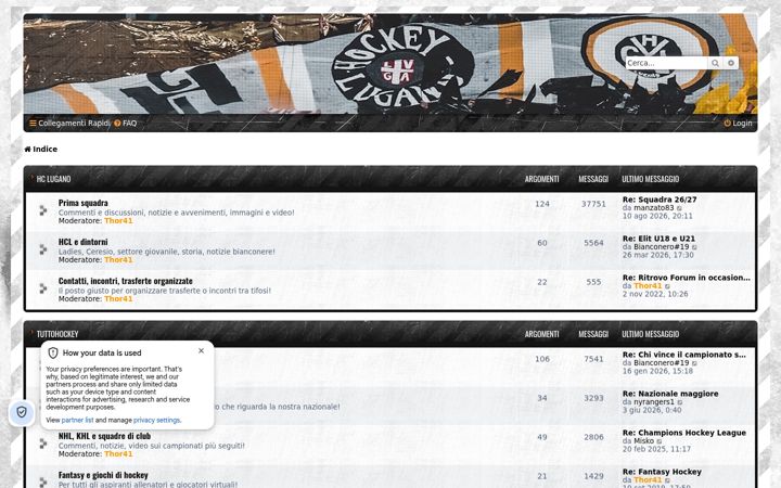 Screenshot of hclforum.net