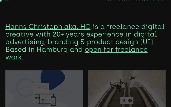 Screenshot of hcmerkle.de