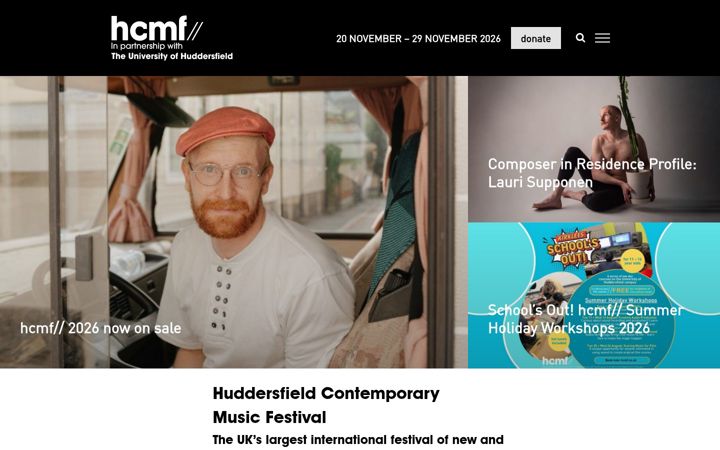 Screenshot of hcmf.co.uk
