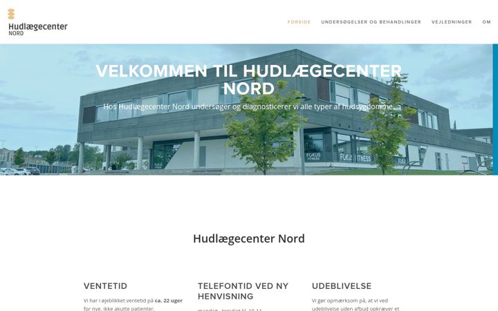 Screenshot of hcnord.dk