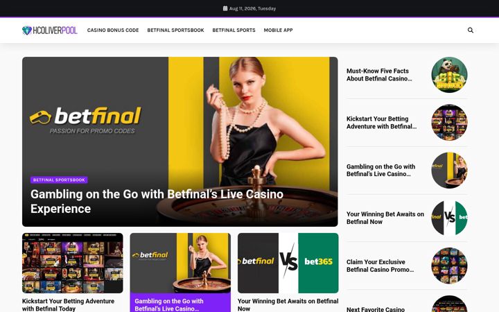 Screenshot of hcoliverpool.com