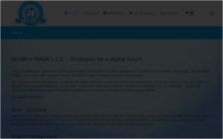 Screenshot of hcom-s-trade.de