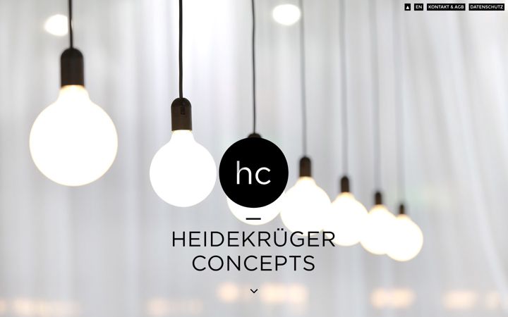 Screenshot of hconcepts.de