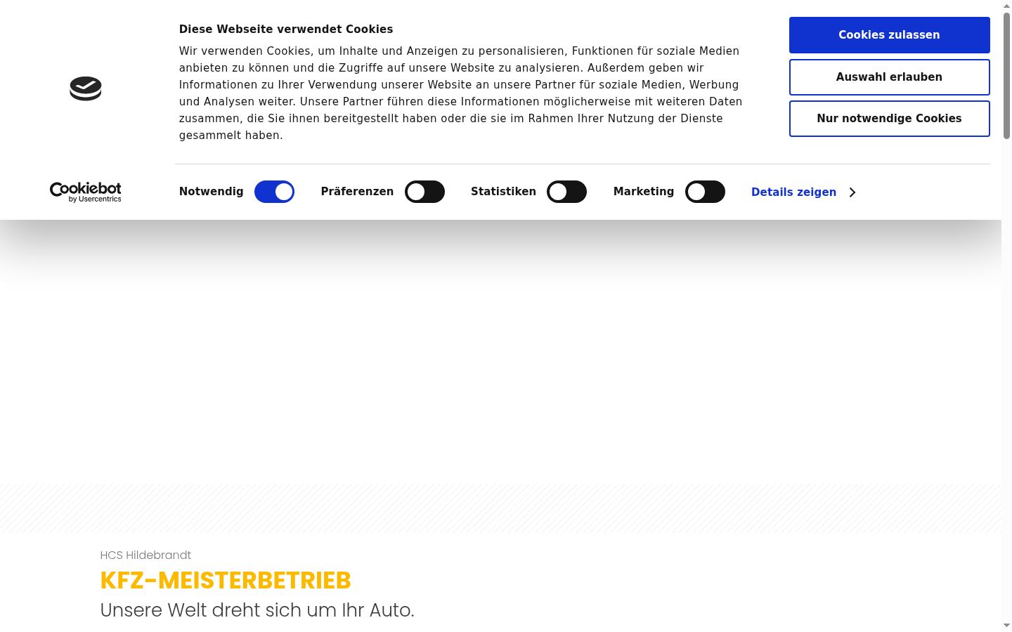 Screenshot tal-banner tal-kunsens muri qabel kwalunkwe interazzjoni