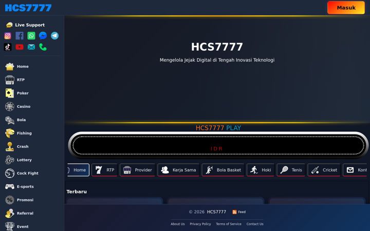 Screenshot of hcs7777.org