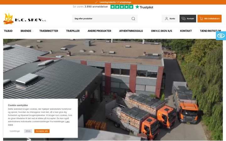 Screenshot of hcskov.dk