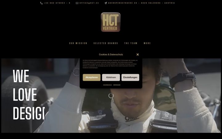 Screenshot of hct.cc