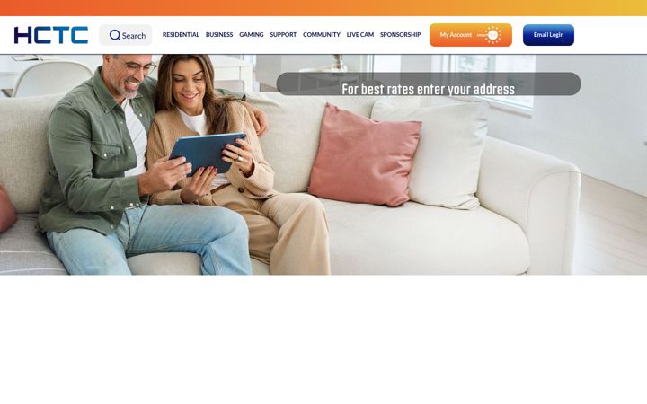 Screenshot von hctc.net