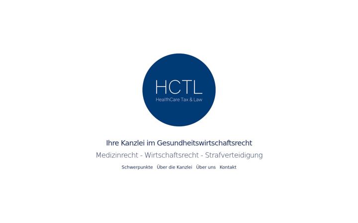 Captură de ecran a hctl.de