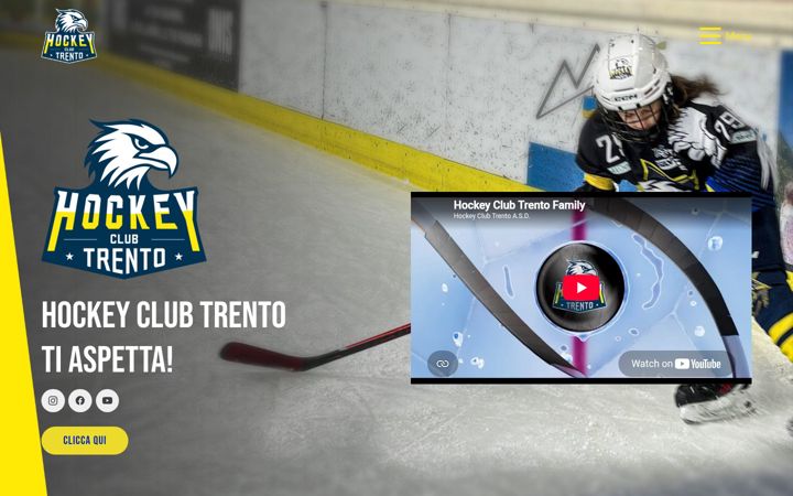 Screenshot of hctrento.it