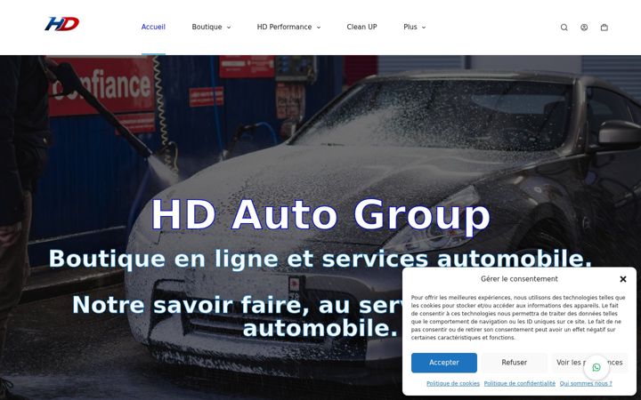 Screenshot of hd-auto-group.com