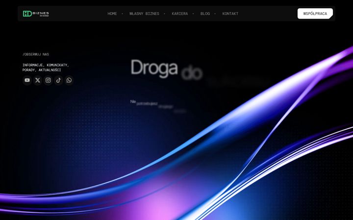 Screenshot of hd-biznes.com