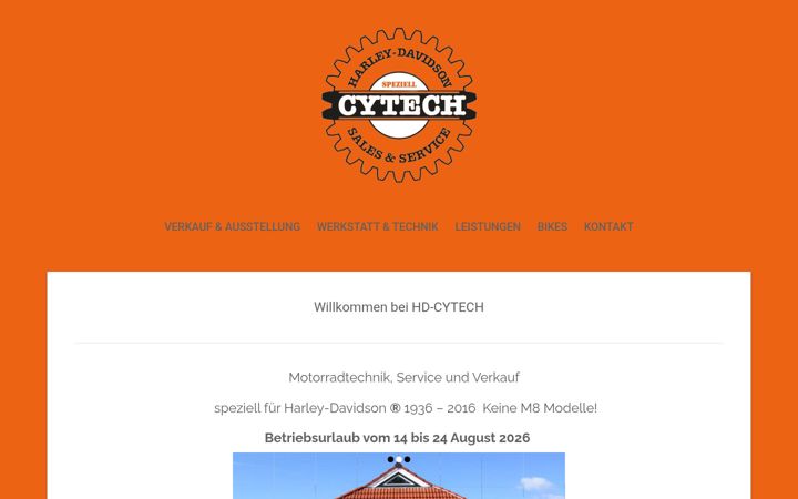 Screenshot of hd-cytech.de