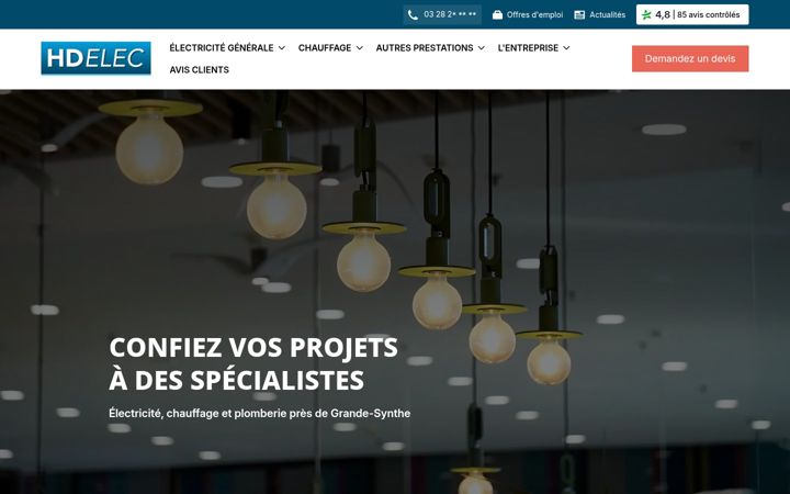 Screenshot of hd-elec-avis.com