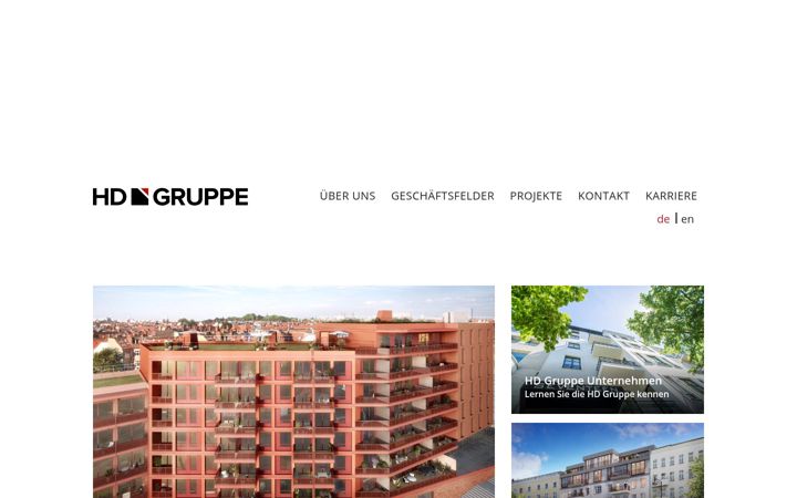 Screenshot of hd-gruppe.de