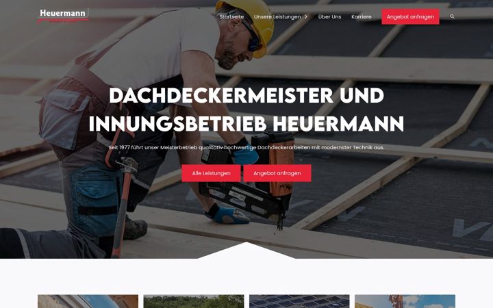 Screenshot of hd-heuermann.de