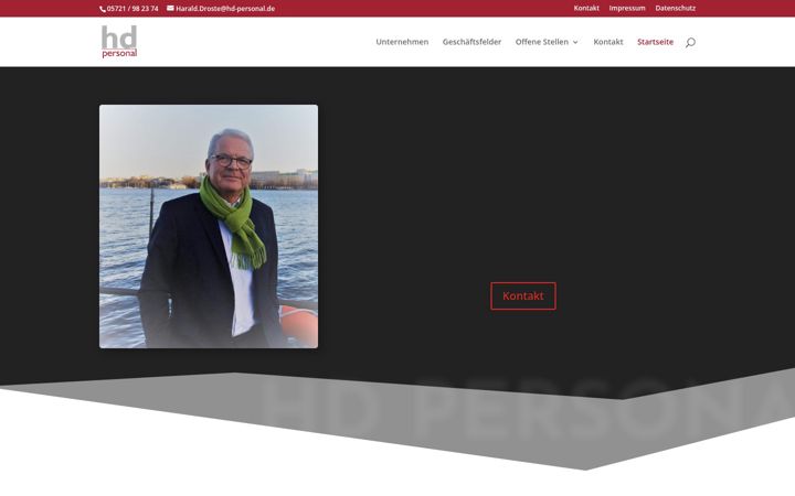 Screenshot of hd-personal.de