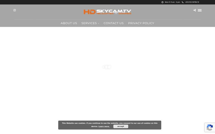 Screenshot of hd-skycam.com