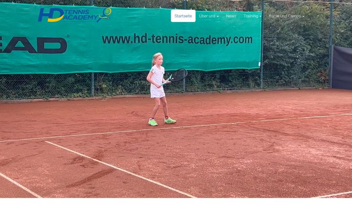 Screenshot of hd-tennis-academy.com