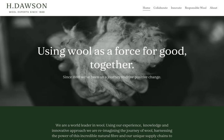 Screenshot of hdawson.co.uk