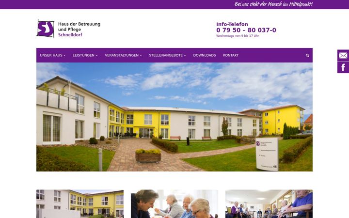 Screenshot of hdb-schnelldorf.de