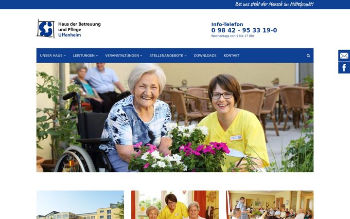 Screenshot of hdb-uffenheim.de