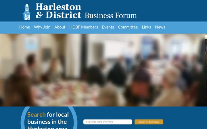 Screenshot of hdbf.org.uk