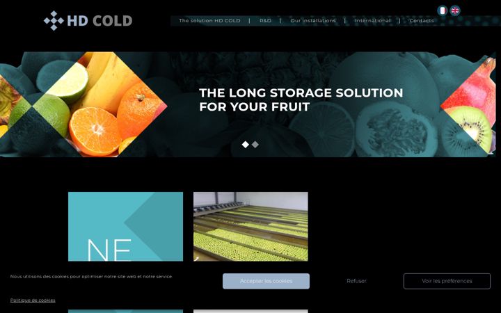 Screenshot of hdcold.fr