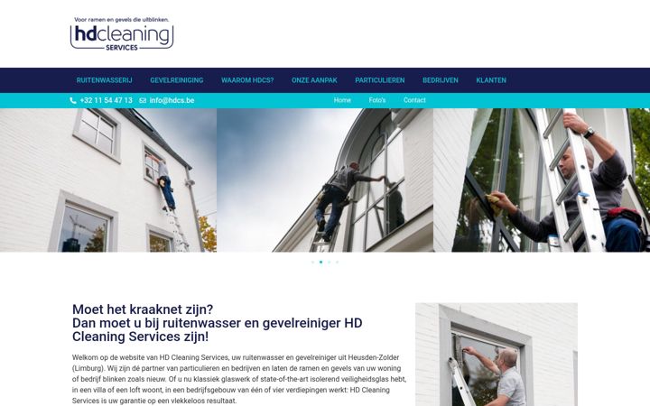Screenshot of hdcs.be