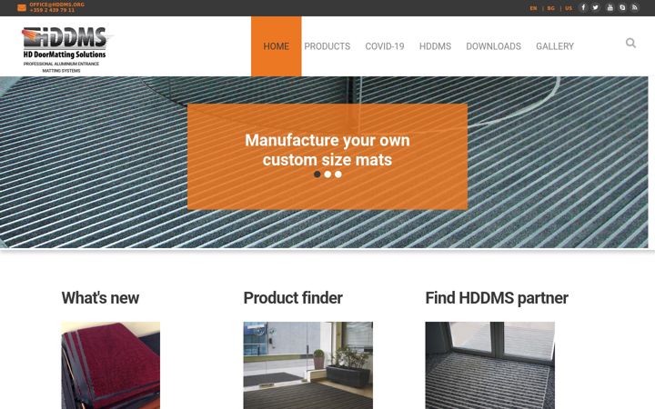 Screenshot of hddms.com