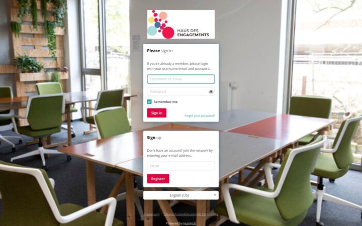 Screenshot of hde-community.org