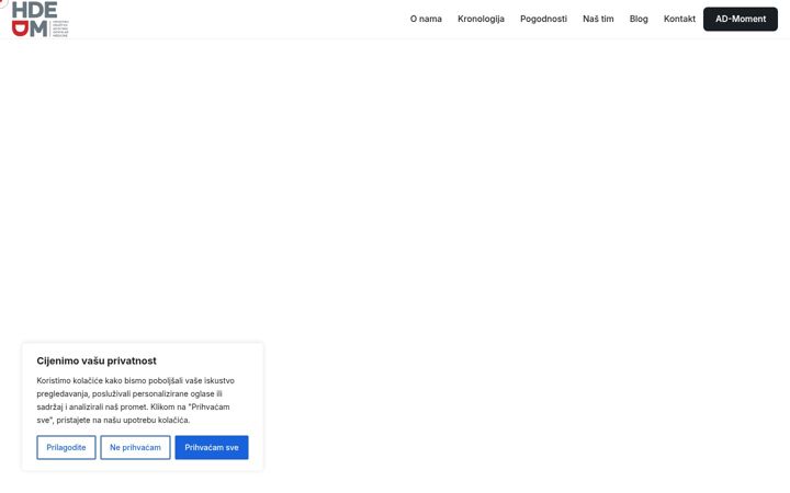 Screenshot of hdedm.hr