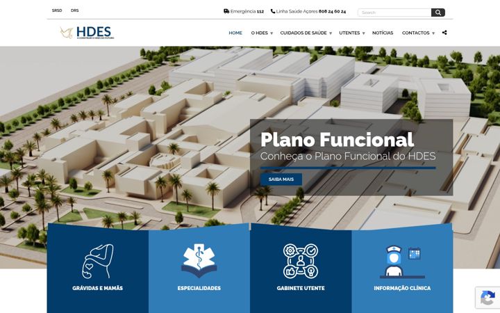 Screenshot of hdes.pt