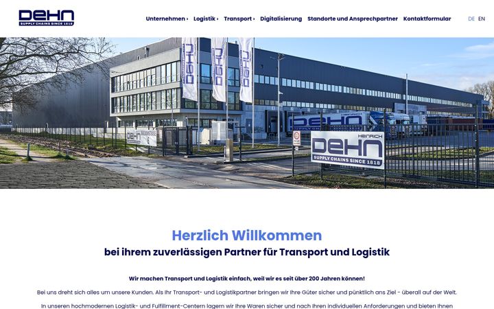Screenshot of hdextranet.de