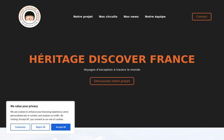 Screenshot of hdf-france.com
