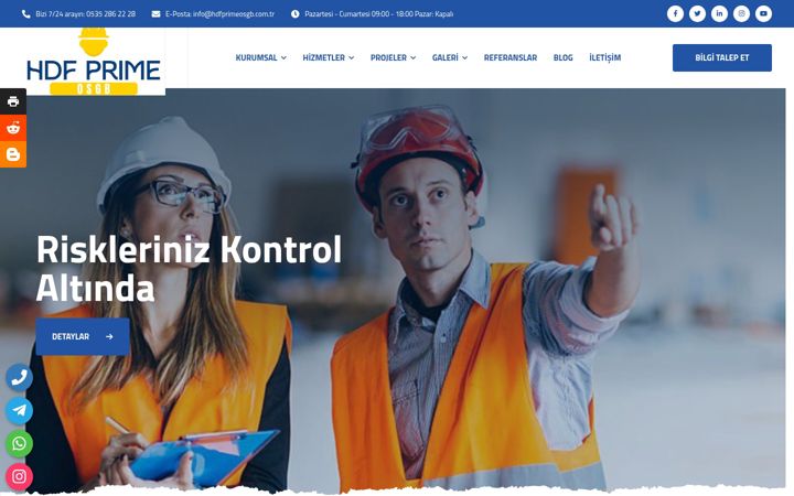Screenshot of hdfprimeosgb.com.tr