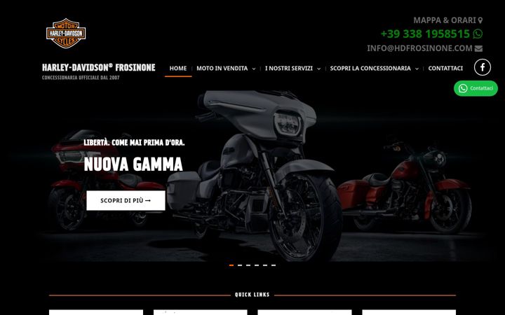 Screenshot of hdfrosinone.com