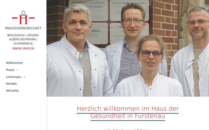 Screenshot of hdg-fuerstenau.de