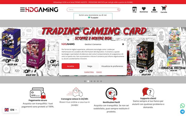 Screenshot of hdgaming.it