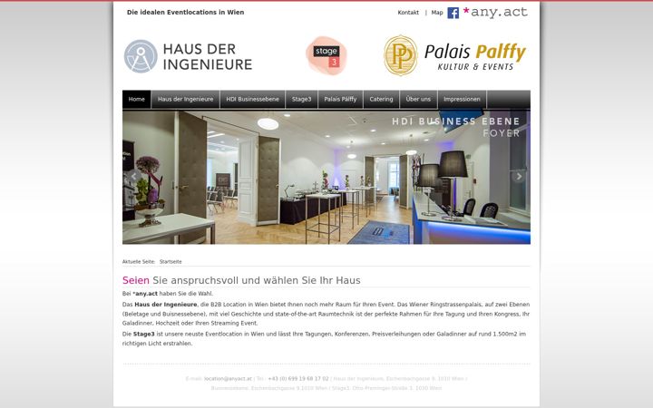 Screenshot of hdi-wien.at