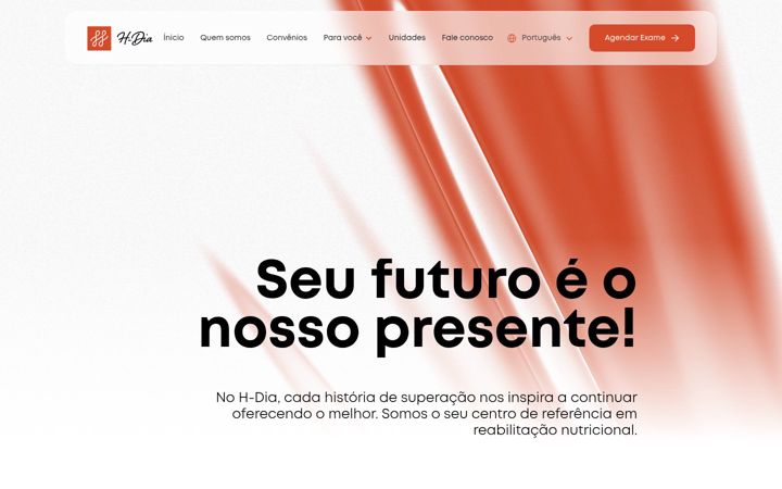 Screenshot of hdia.com.br