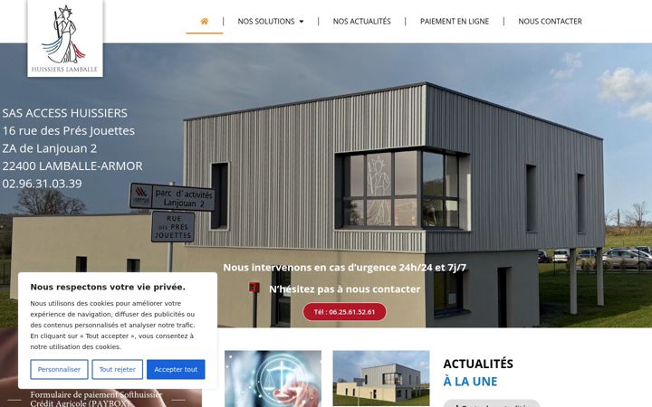 Screenshot of hdj-lamballe.com