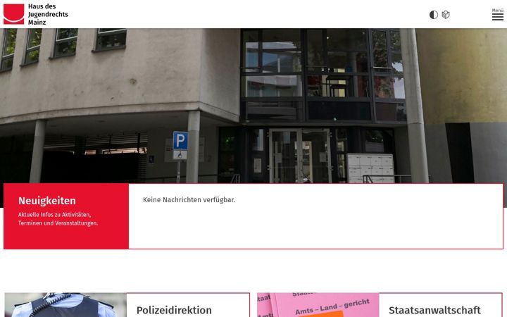 Screenshot of hdjr-mainz.de